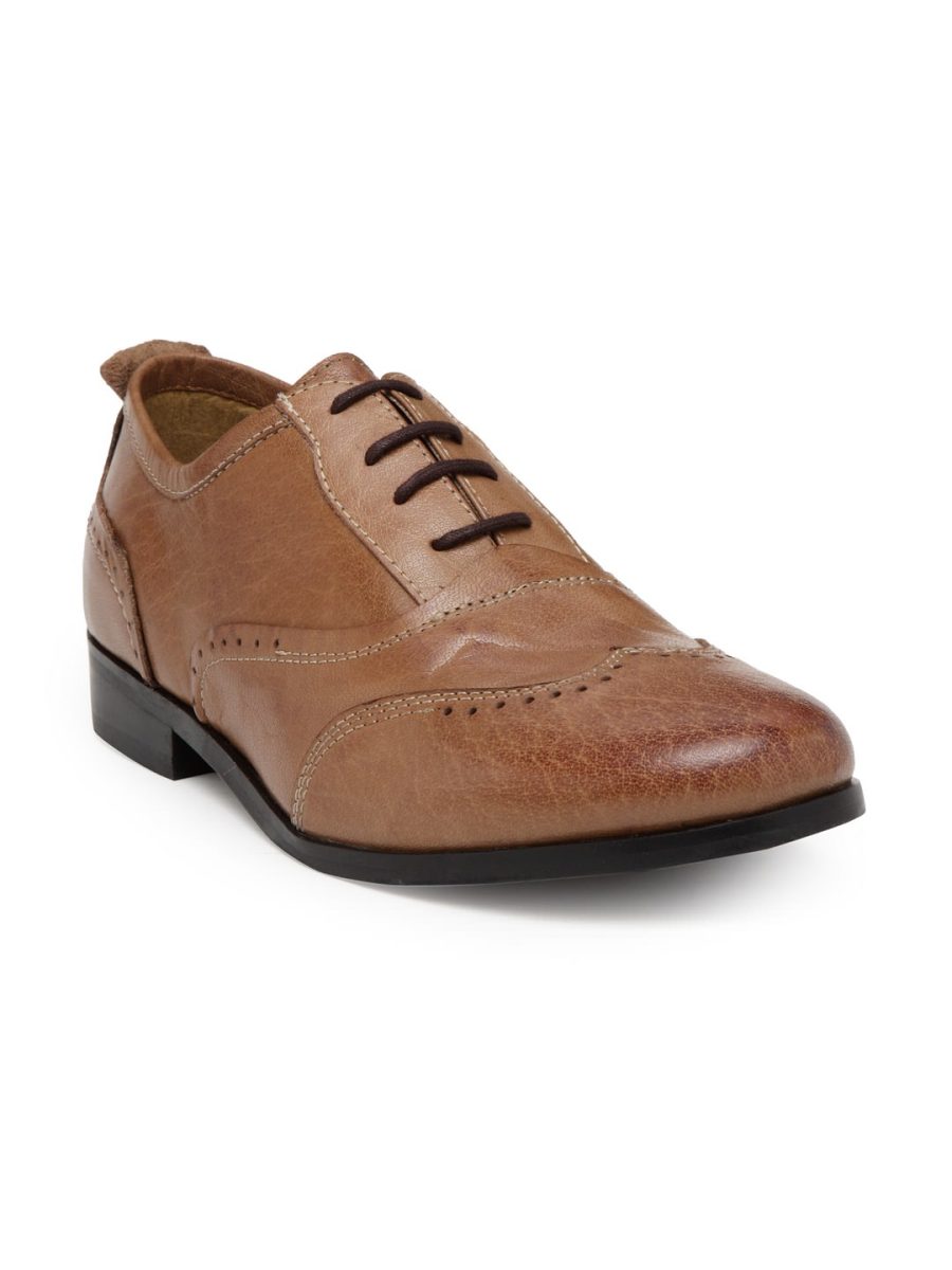 Tan leather Brogues shoes