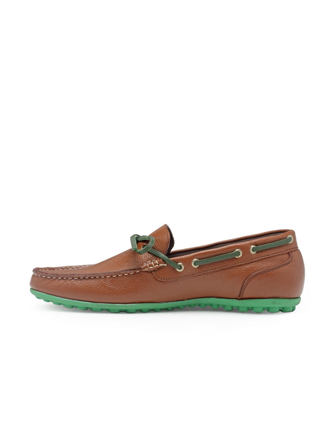 GENUINE LEATHER CLASSIC TAN BOAT SHOES | HATS OFF ACCESSORIES