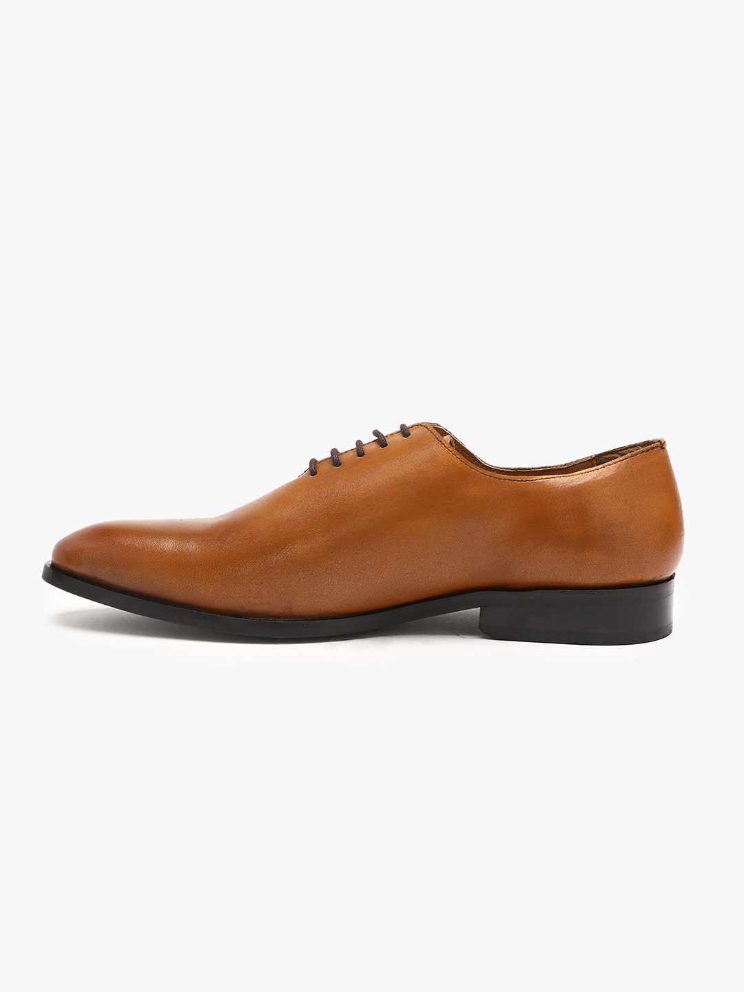 Buy Leather Tan Wholecut Oxford Shoes online In India