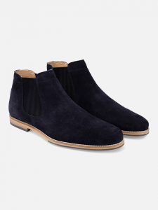 Suede Leather Chelsea Boots