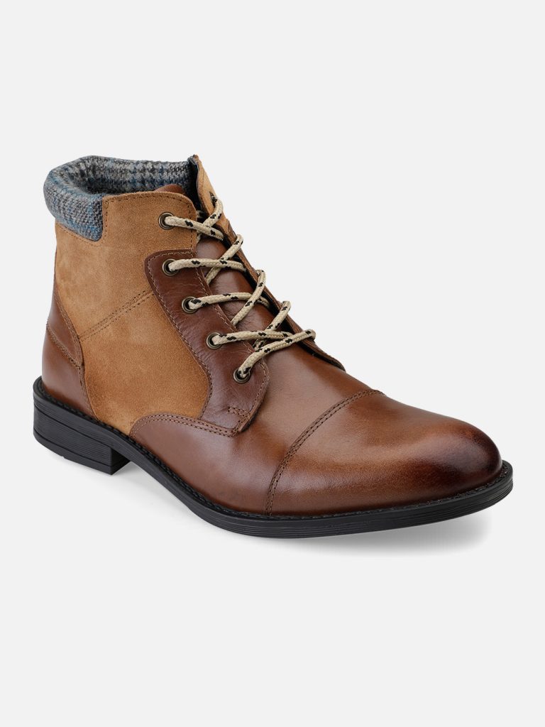 Buy Online Genuine Leather Brown Ankle Boots for men